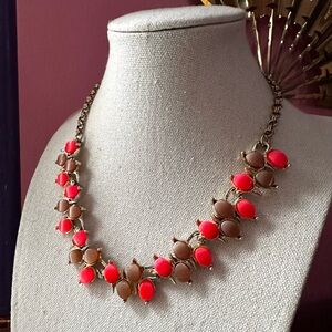 1960's Retro Glow Thermoset Petals Vintage Necklace